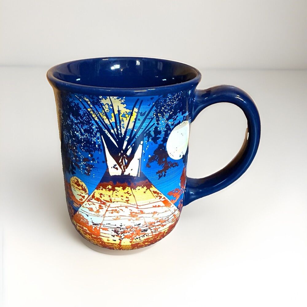 Pendleton Full Moon Lodge Mug 18oz Legendary Collection Starr Hardridge Tipi